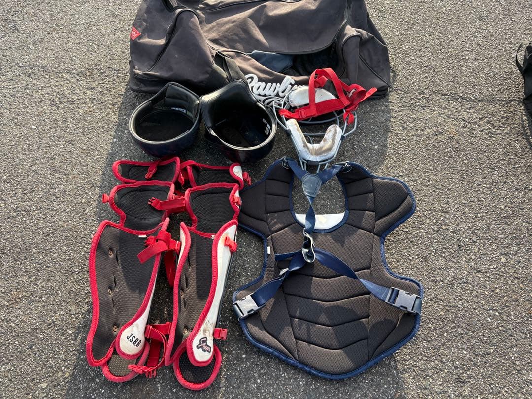 k*2様 軟式野球用キャッチャー防具一式