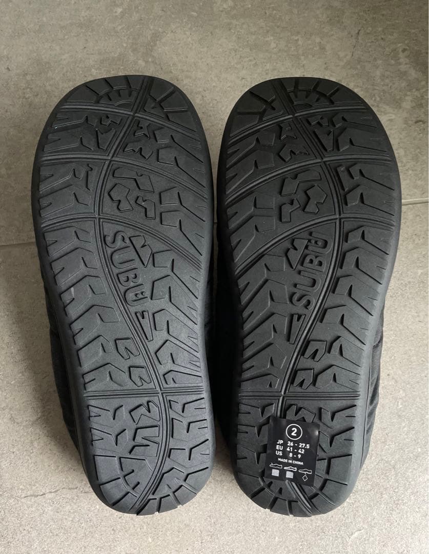 ナンガ スブ ヒノック サンダル チャコール 26-27.5cm