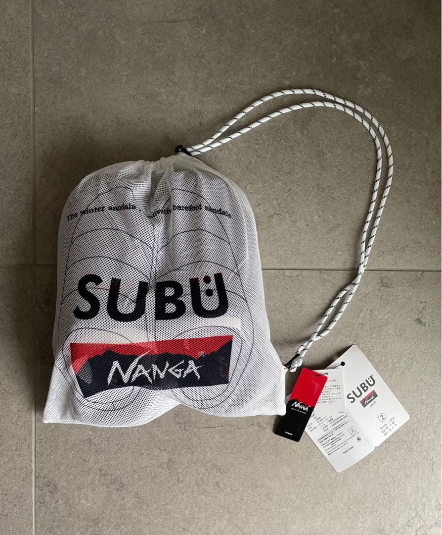 ナンガ スブ ヒノック サンダル チャコール 26-27.5cm