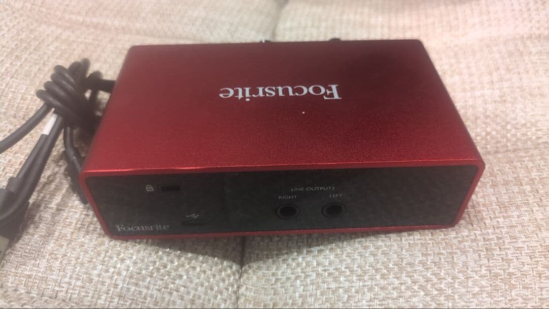 DTM・DAW focusrite Scarlett Solo gen 3