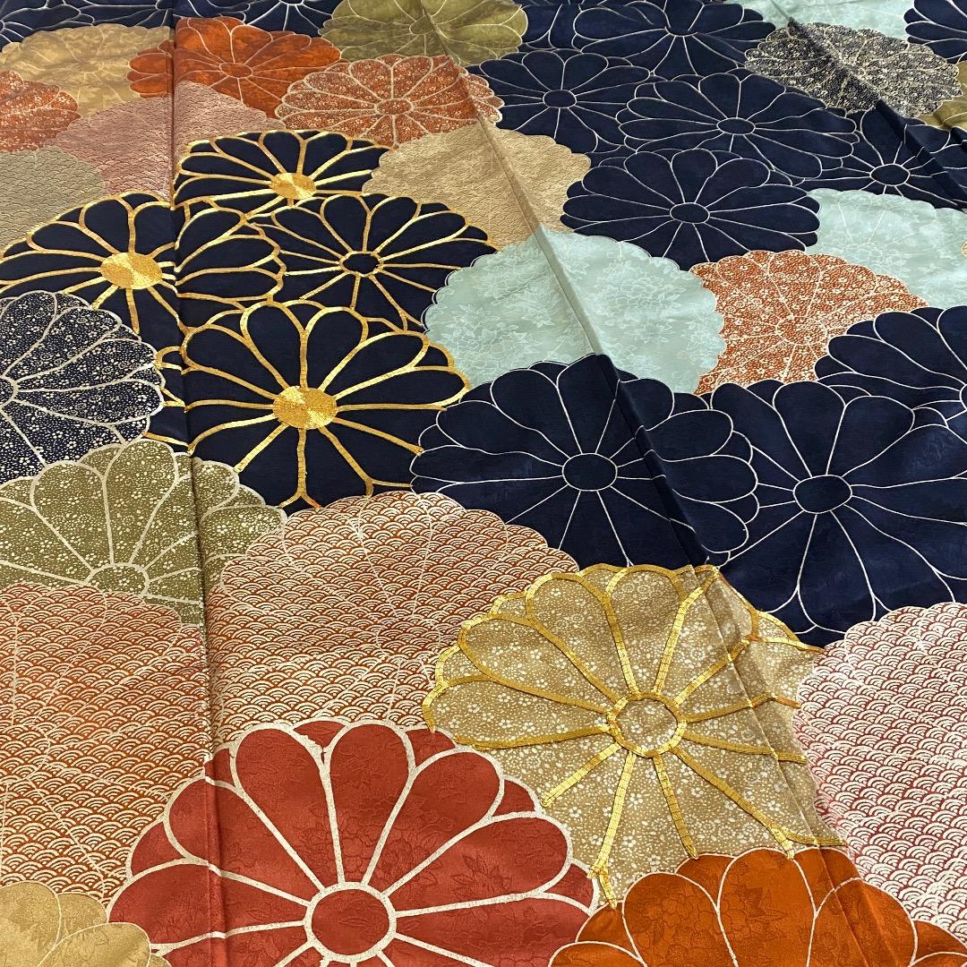 ⭐︎K0858 美品 逸品 豪華 古典 金彩 金駒刺繍 正絹 振袖