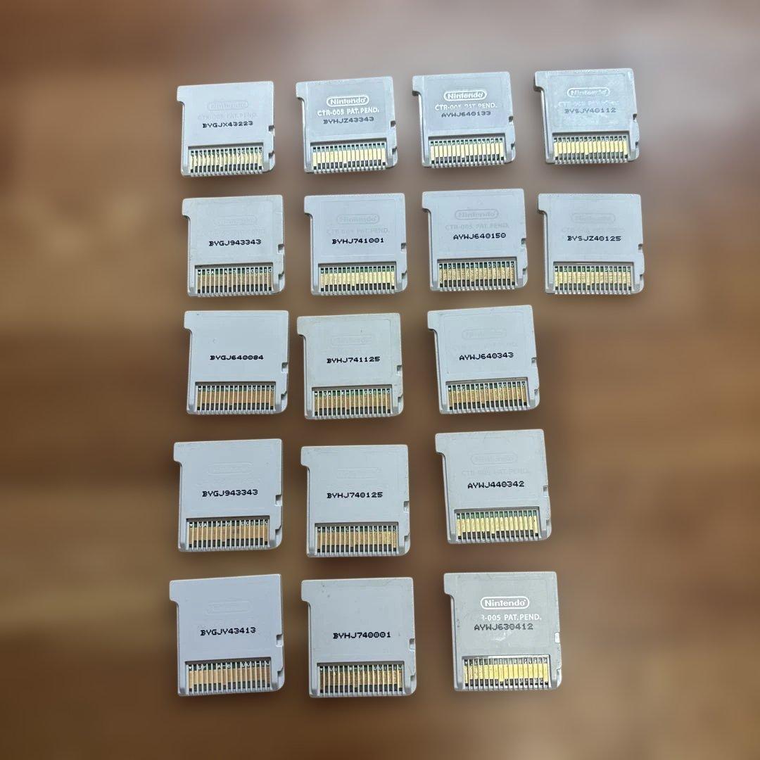 任天堂3DS妖怪ウォッチ　まとめ売り17本