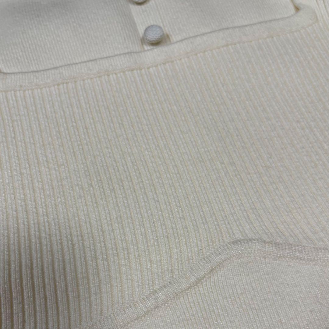 darich ビジューケープニットミニワンピース　フリーサイズ