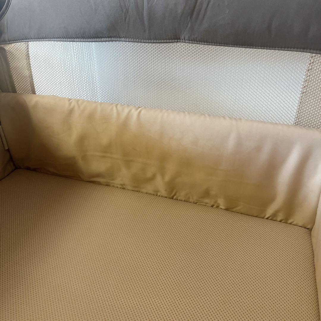 Aprica アップリカ　ココネル エアー ベビーベッド ブラウン