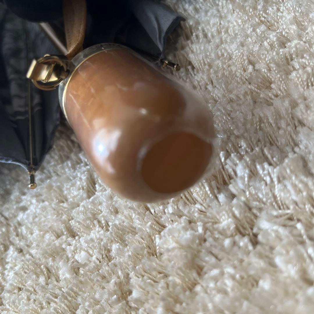 新品　Dior ディオール　折たたみ傘　雨傘　グレー　トロッター柄　タグ付き