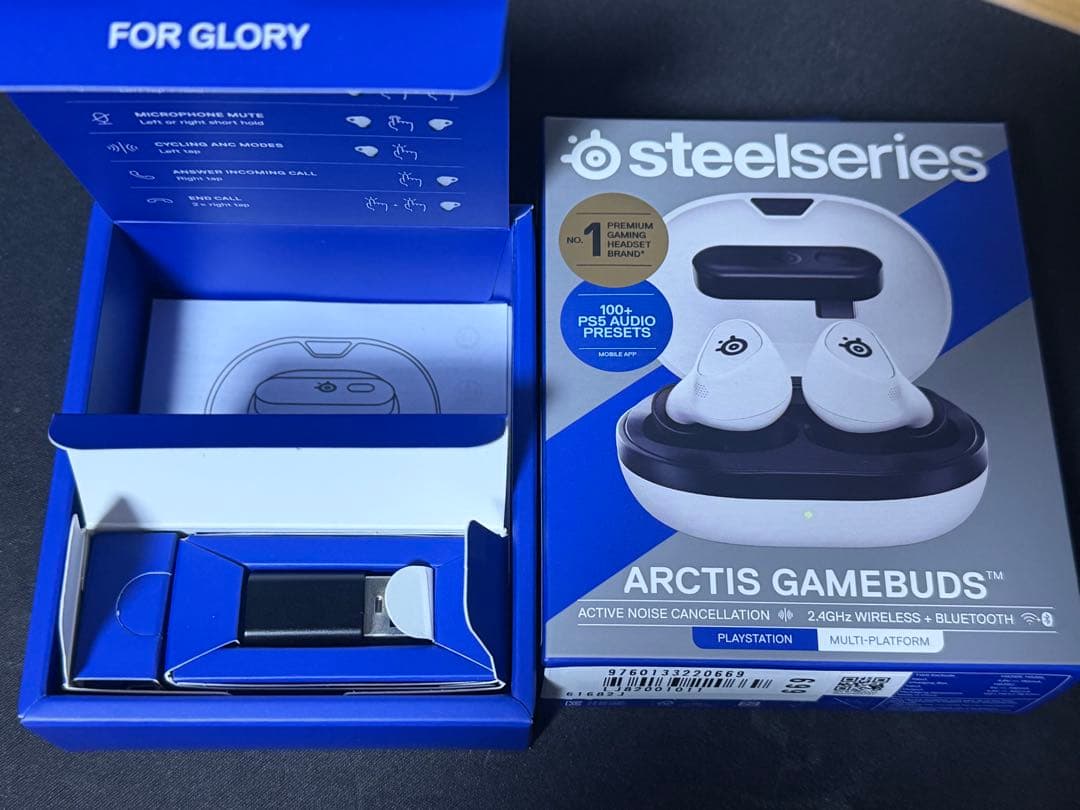 SteelSeries Arctis Gamebuds ワイヤレスイヤホン