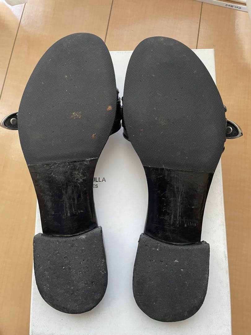 TOGA PULLA サンダル　ブラック　38