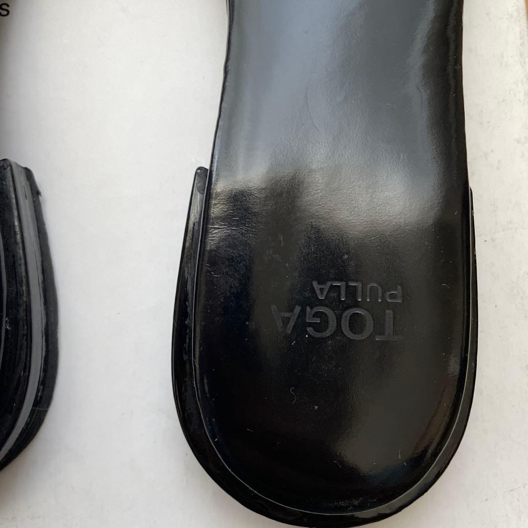 TOGA PULLA サンダル　ブラック　38