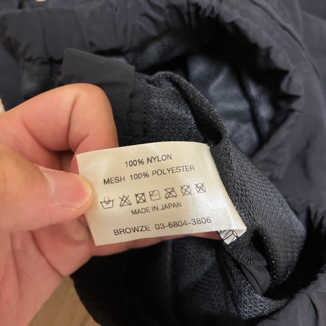 ennoy エンノイ nylon easy shorts ショートパンツ XL