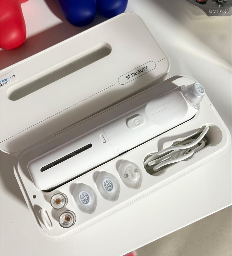 sf.beauty 家庭用ハイドラフェイシャルマシンスターターセット本体と洗浄液