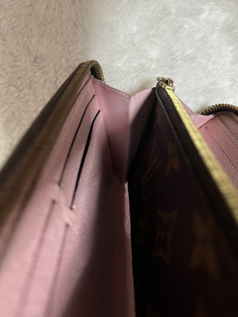 LOUIS VUITTON ポルトフォイユクレマンス　モノグラム　長財布