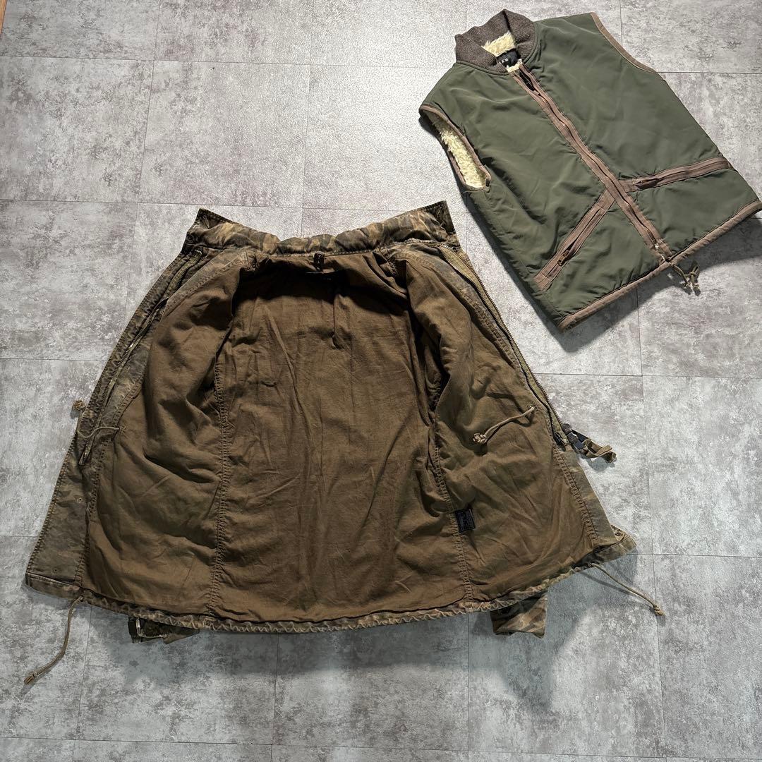AKM COLD WEATHER jacket ライナー付き　M カモ柄m-65