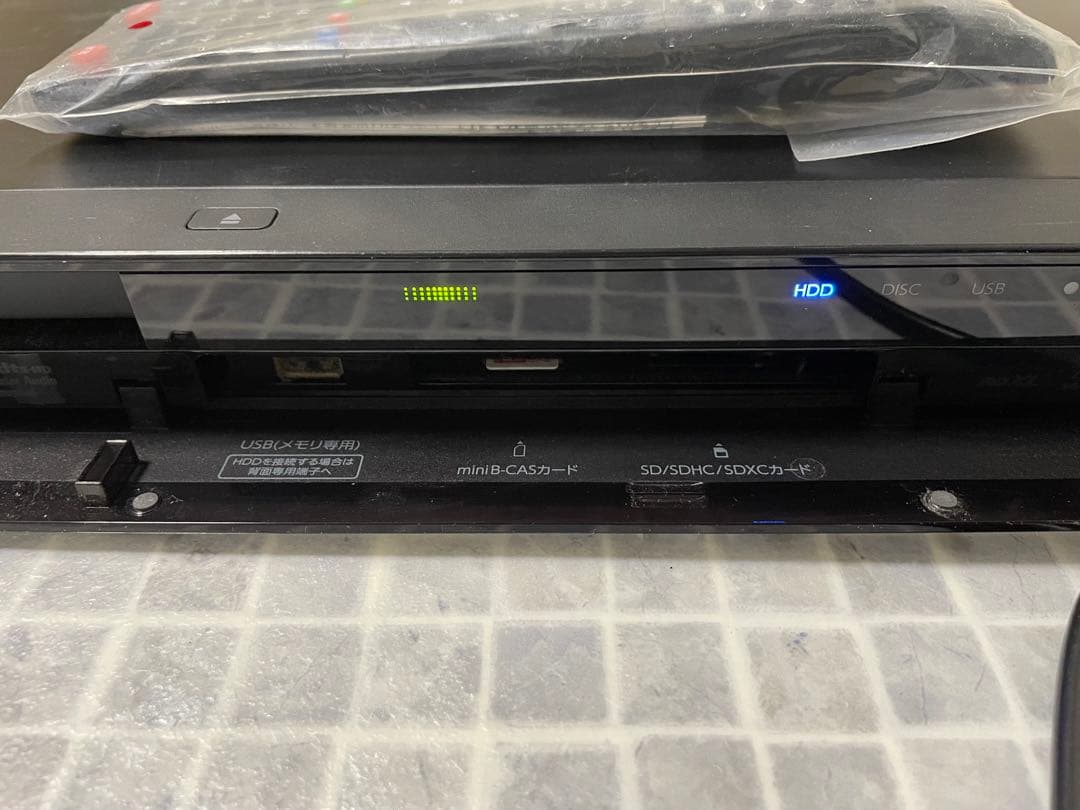 TOSHIBA DBR-T660 ブルーレイレコーダー 動作品
