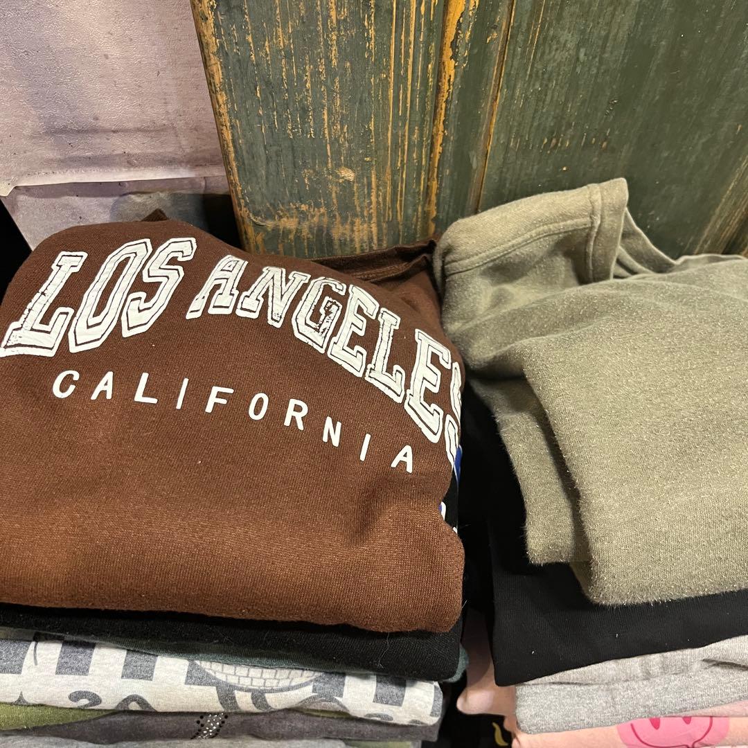 古着 スウェット 62枚 まとめ売り セット 卸 アメリカ プリント 無地