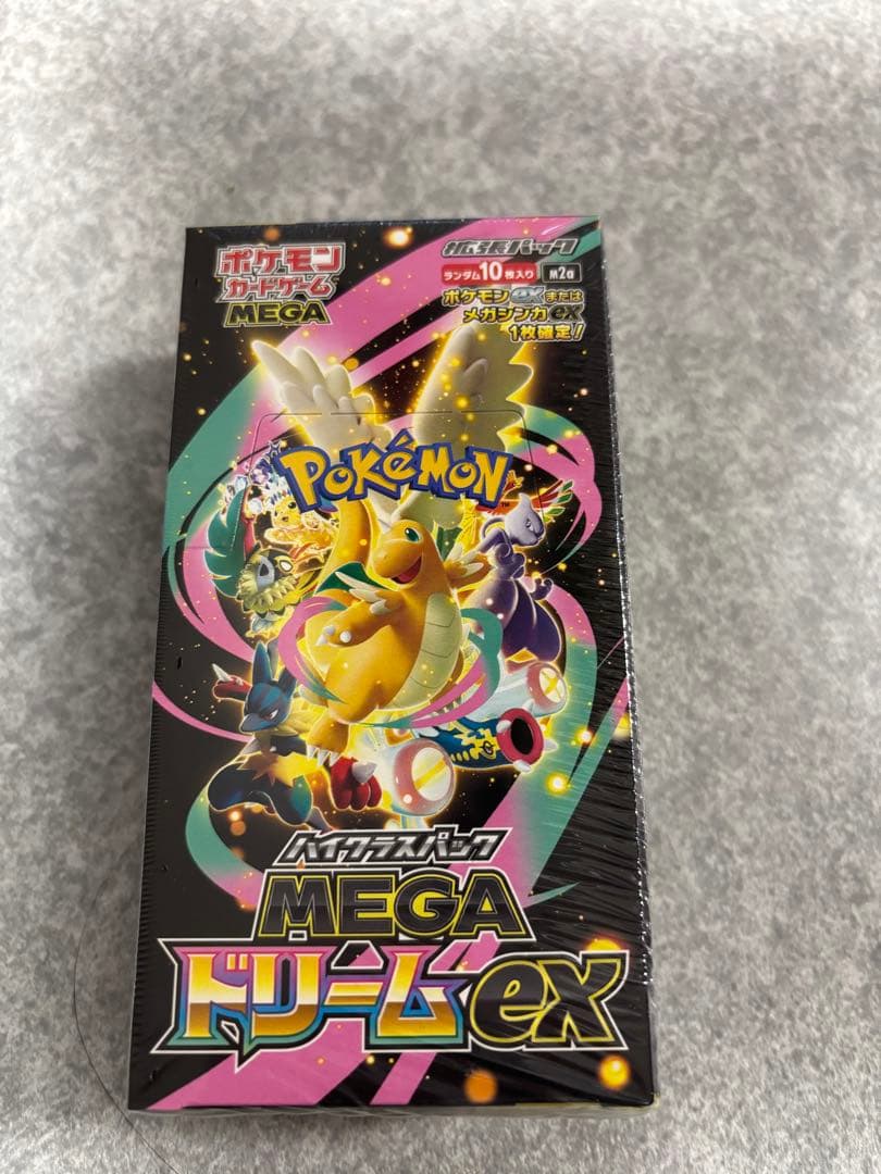 ポケモンカード　MEGAドリームex 1BOXシュリンク付き