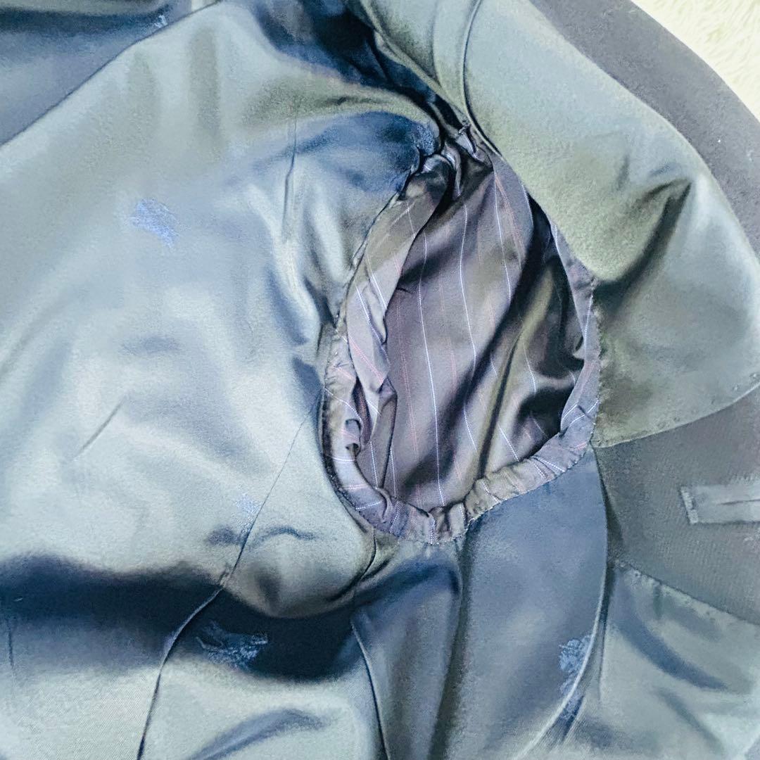 美品　バーバリー Burberryrs ダブルジャケット　紺ブレ　金ボタン