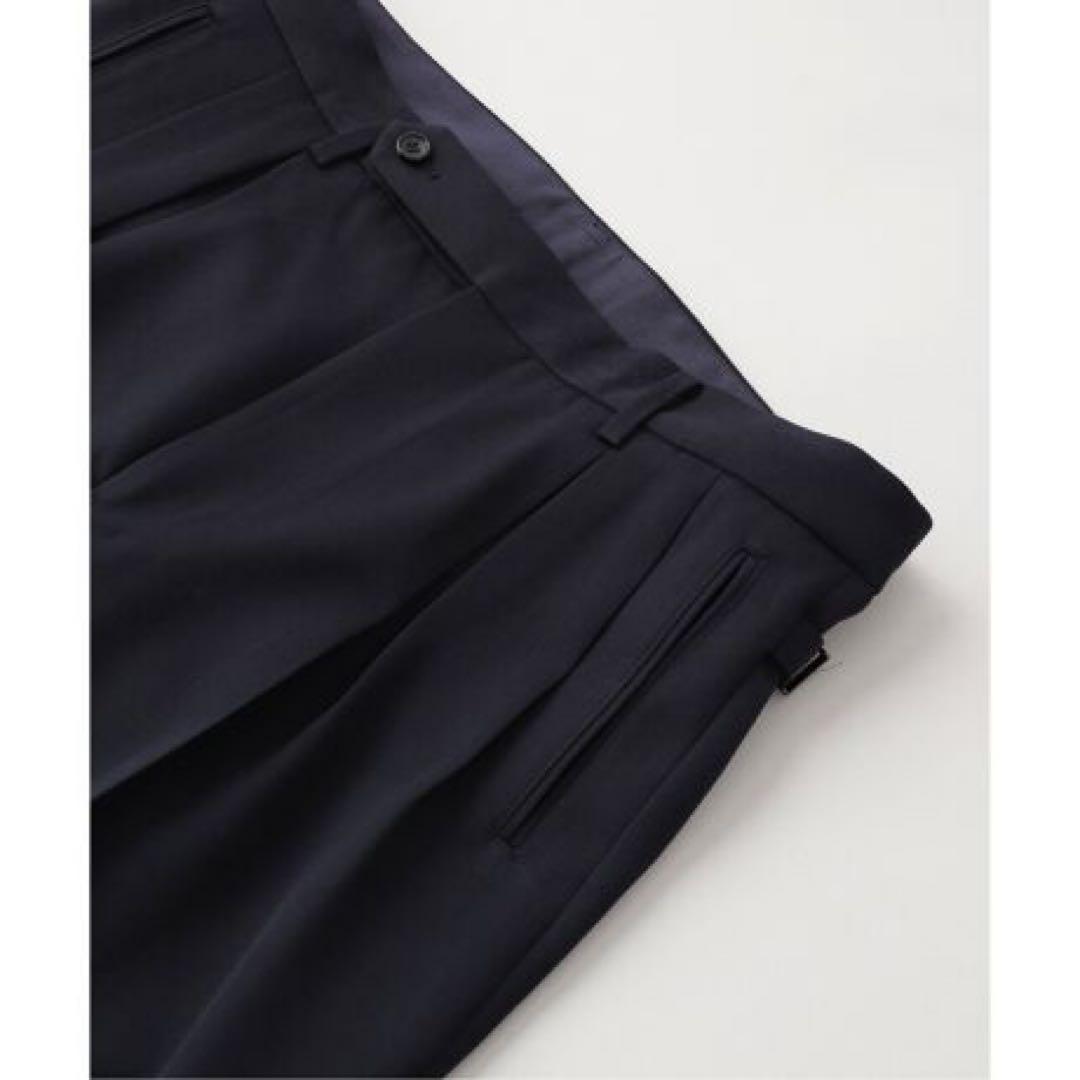 【R7購入美品】エディフィスLA BOUCLE ラブークル　カーキ　ワイドパンツ