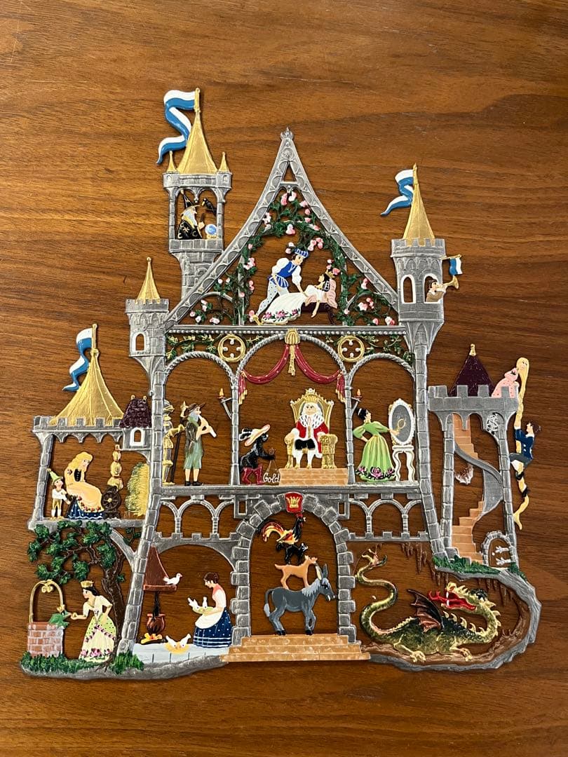 【美品】ヴィルヘルム シュヴァイツァー 　錫飾り　ドイツ　グリム童話