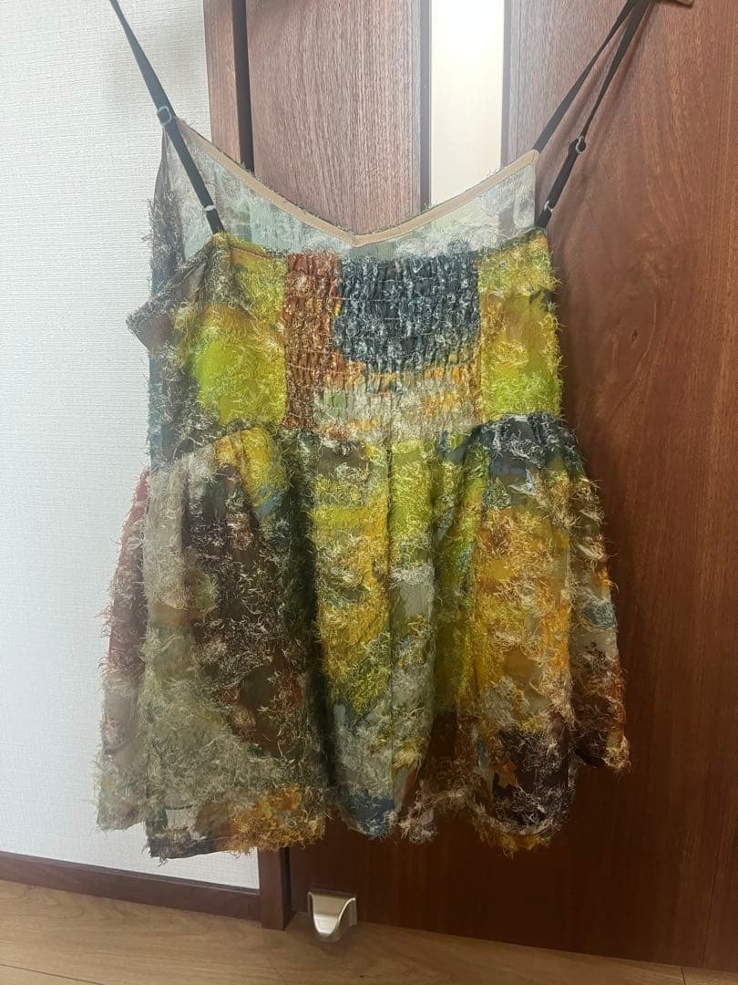 MEDI RACHEL FLUFFY ART CAMISOLE アメリ
