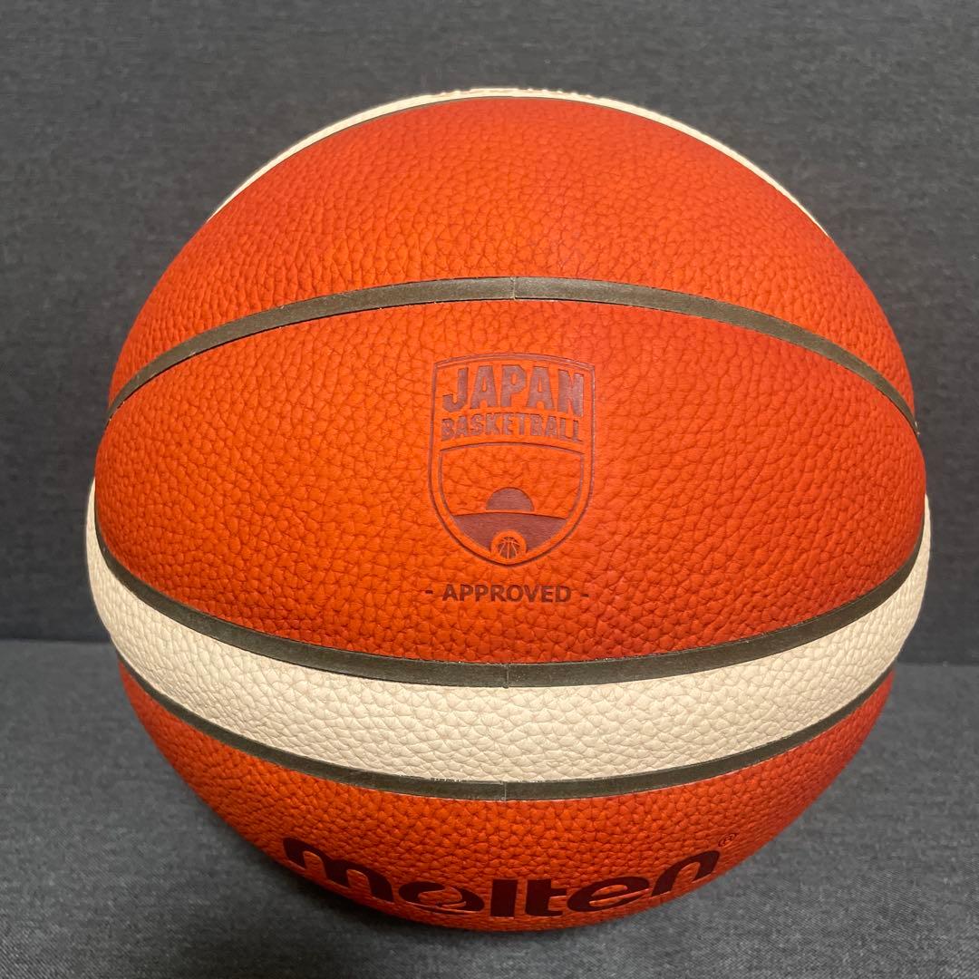 molten バスケットボール 7号 天然皮革 公式試合球 BG5000