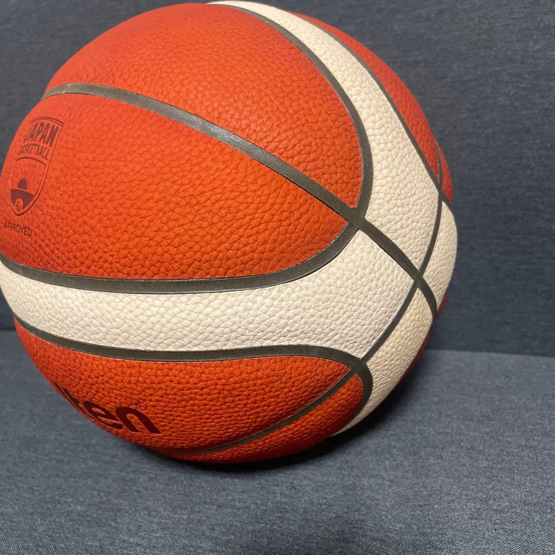 molten バスケットボール 7号 天然皮革 公式試合球 BG5000