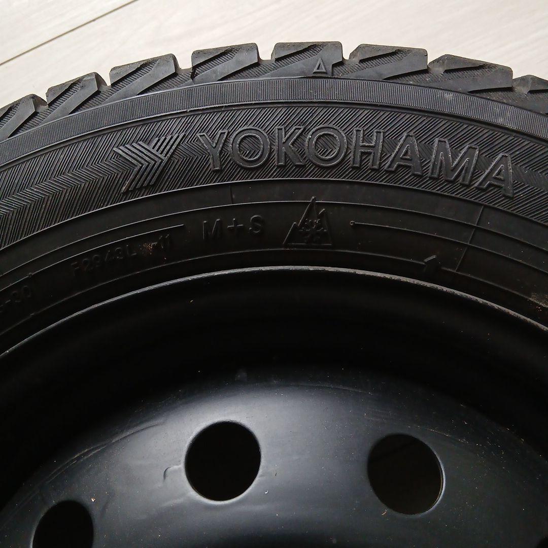 【No.②】軽自動車用スタッドレスタイヤ　4本のうち2本