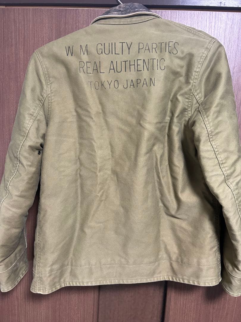 WACKO MARIA/ワコマリア デッキジャケットS襟レザー