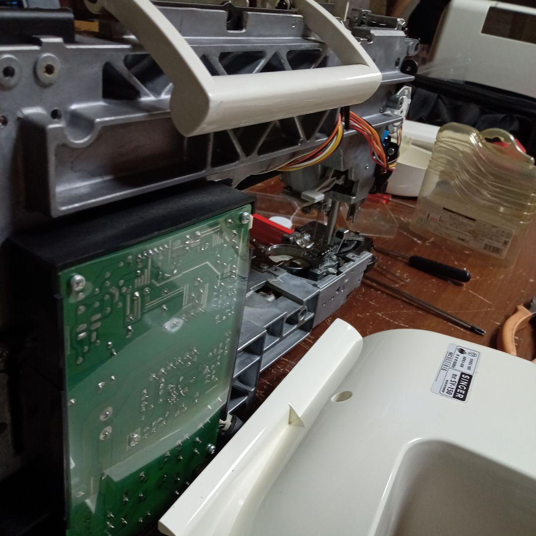 シンガーミシン本体　アニュードルＳＹー150　分解メンテナンス済み