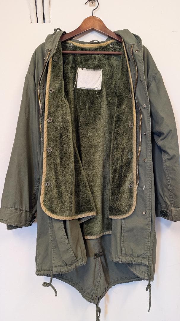 【HOUSTON】M-51 フィッシュテールパーカーXS相当 ライナー付