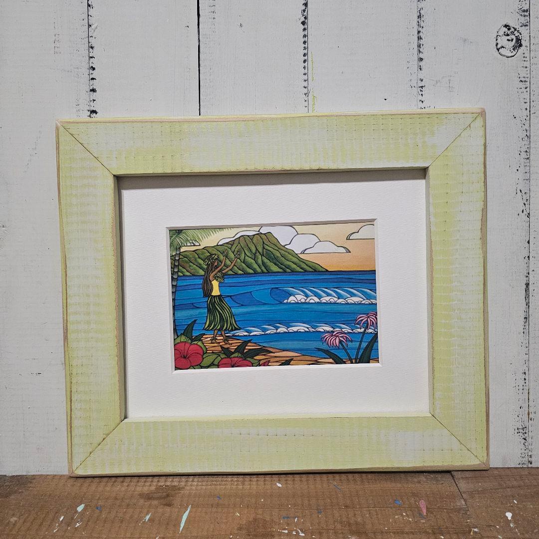 MEI　ヘザーブラウン　M杉op.na.leパインdw 額縁　フレーム