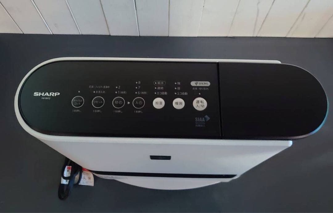 SHARP 加湿セラミックファンヒーター HX-SK12【2024年製】中古品