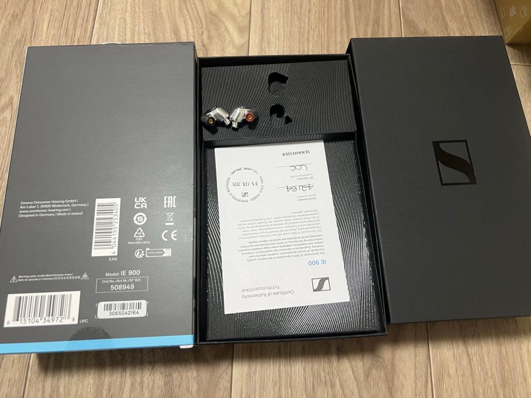【極美品】Sennheiser ゼンハイザー IE 900 2025年製 有線