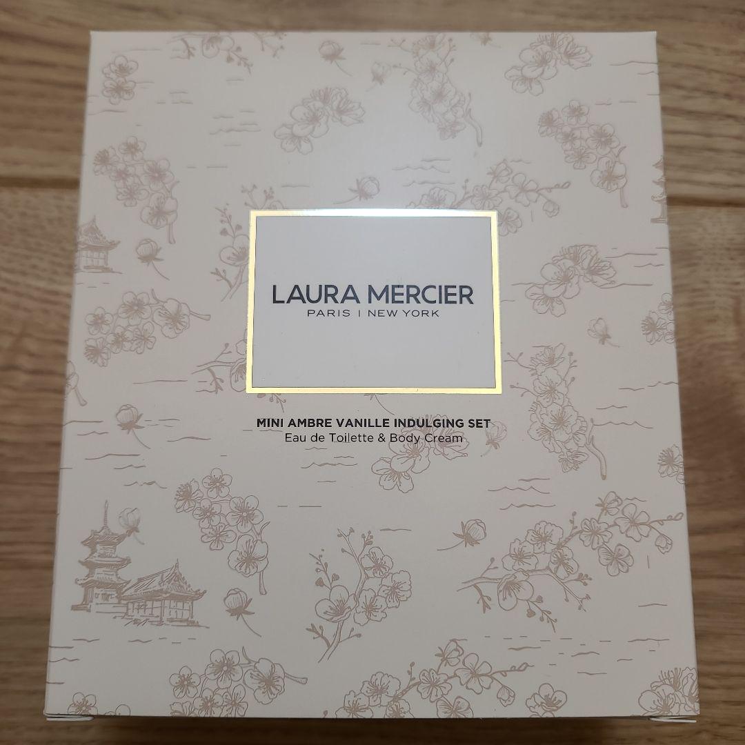 LAURA MERCIER MINI AMBER VANILLE セット