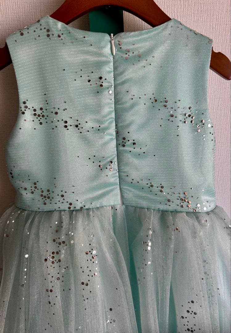 DRESCCO・ミントグリーンシルバー リバードレス