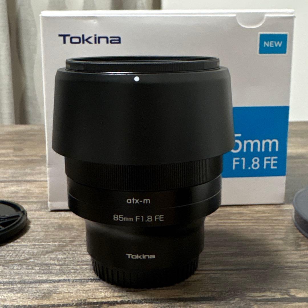 TOKINA atx-m 85mm F1.8 FE フィルター付き