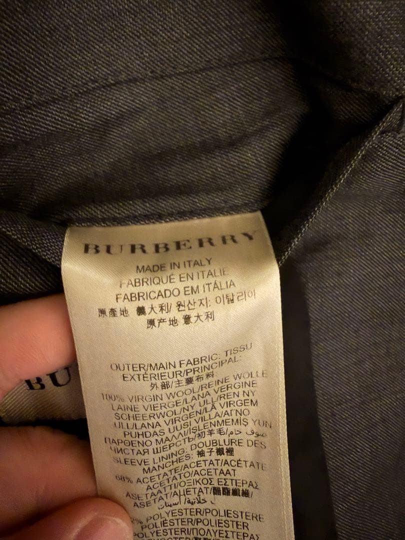 【ありんこさん専用】Burberry ダークグレー ビジネススーツ 　サイズ46