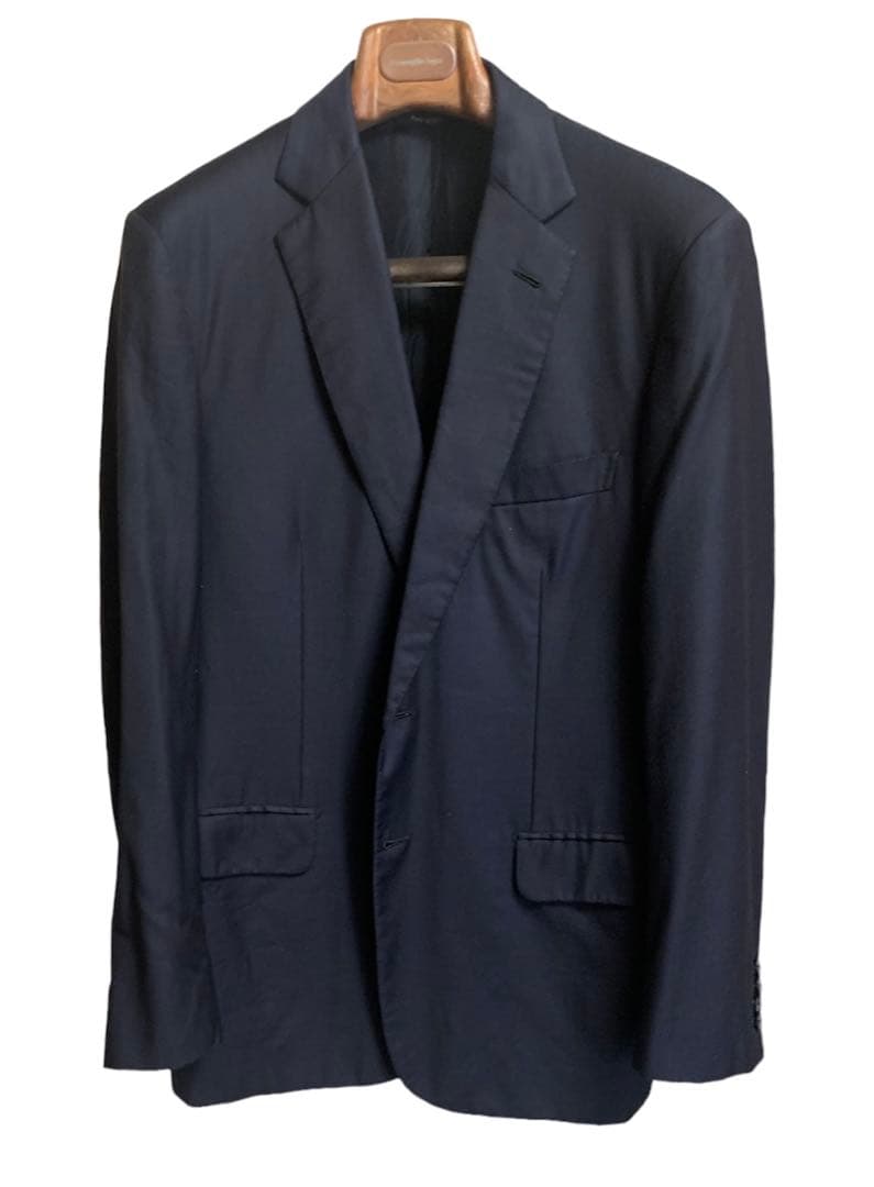 Brioni ジャケット ダークネイビー　無地