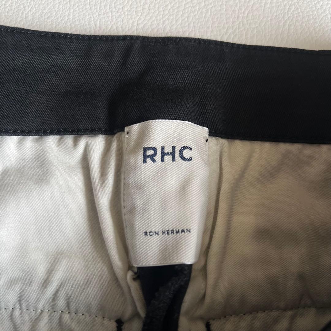 ロンハーマン　ワイドチノパンツ　RHC　ブラック　ボリューム　デニム　スラックス