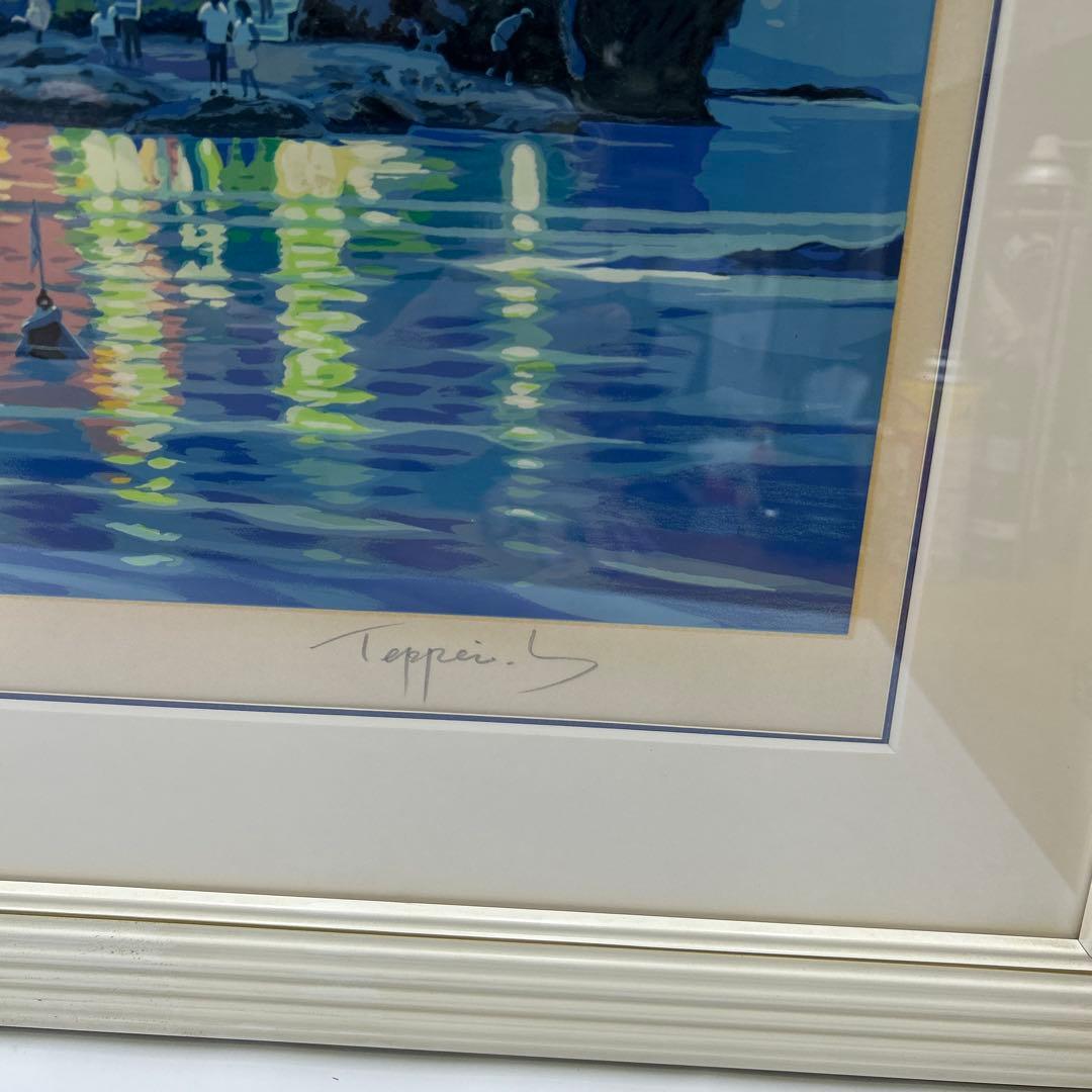 5638 AP9/30 笹倉鉄平 オリジナル シルクスクリーン ラゴ マジョーレ