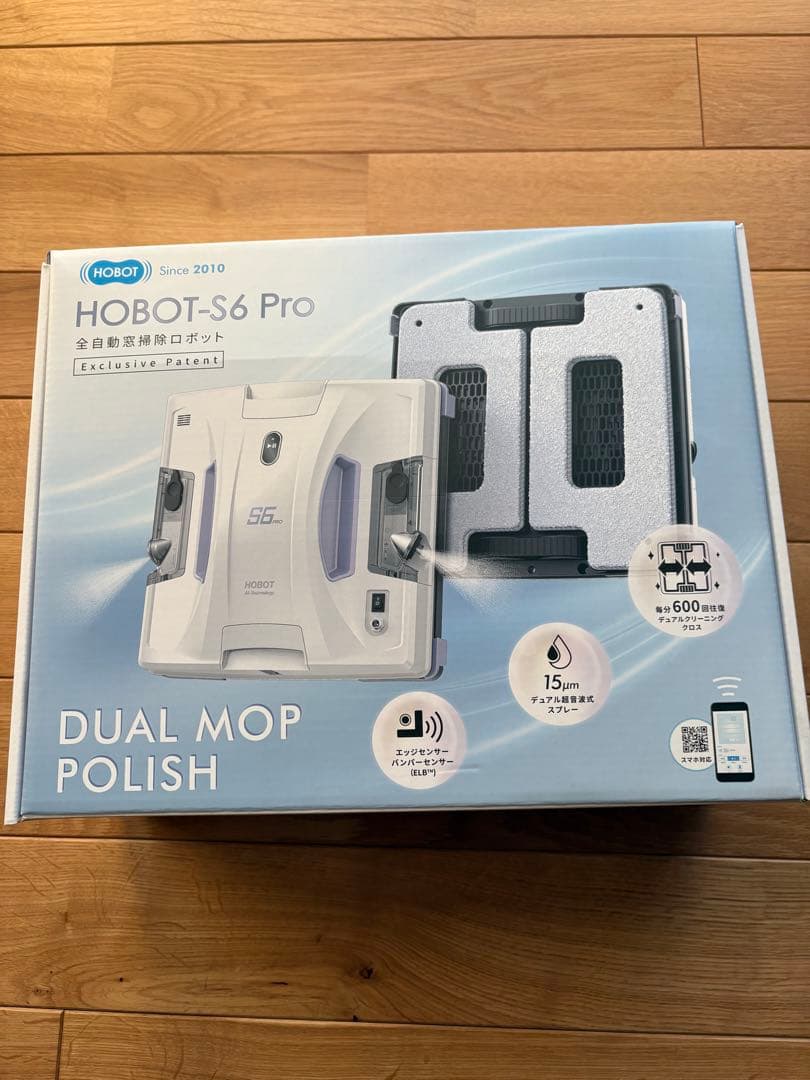 HOBOT-S6 Pro ロボット掃除機 本体