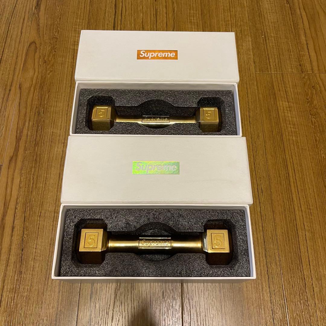 超希少！シュプリーム Supreme Plated Dumbbell ダンベル