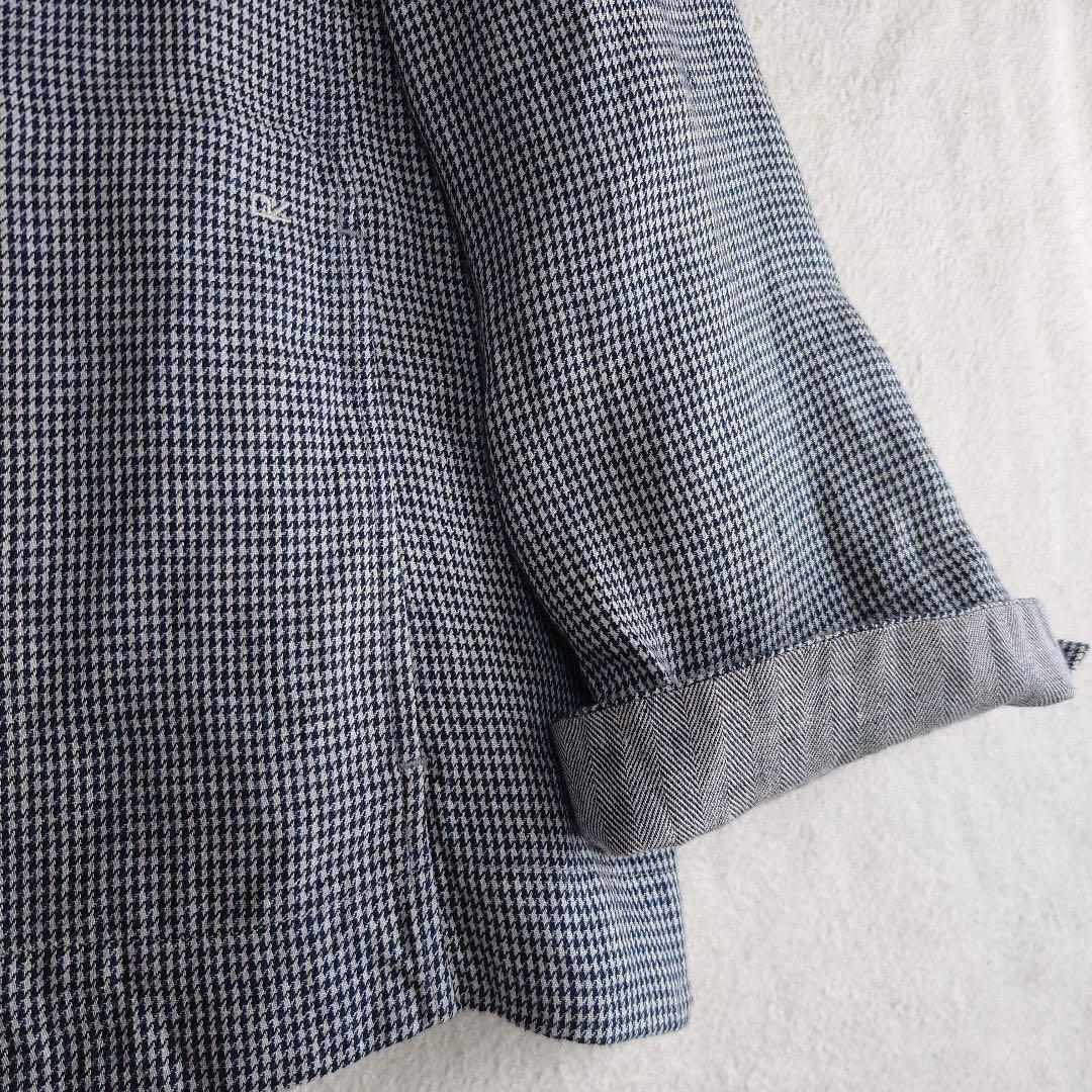 45R リネンのツイードジャケット　45rpm