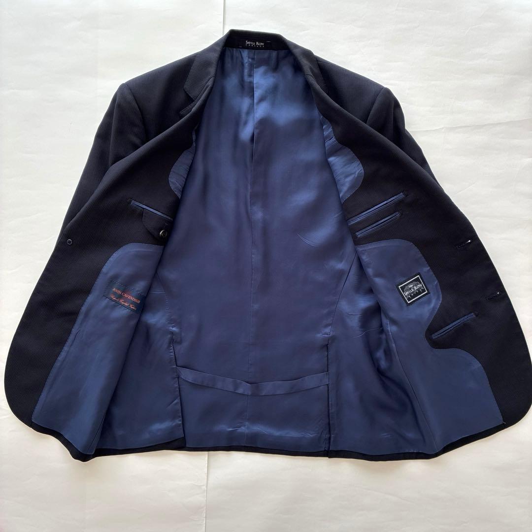 洋服の青山　SAVILE ROW ネイビースーツ AB4