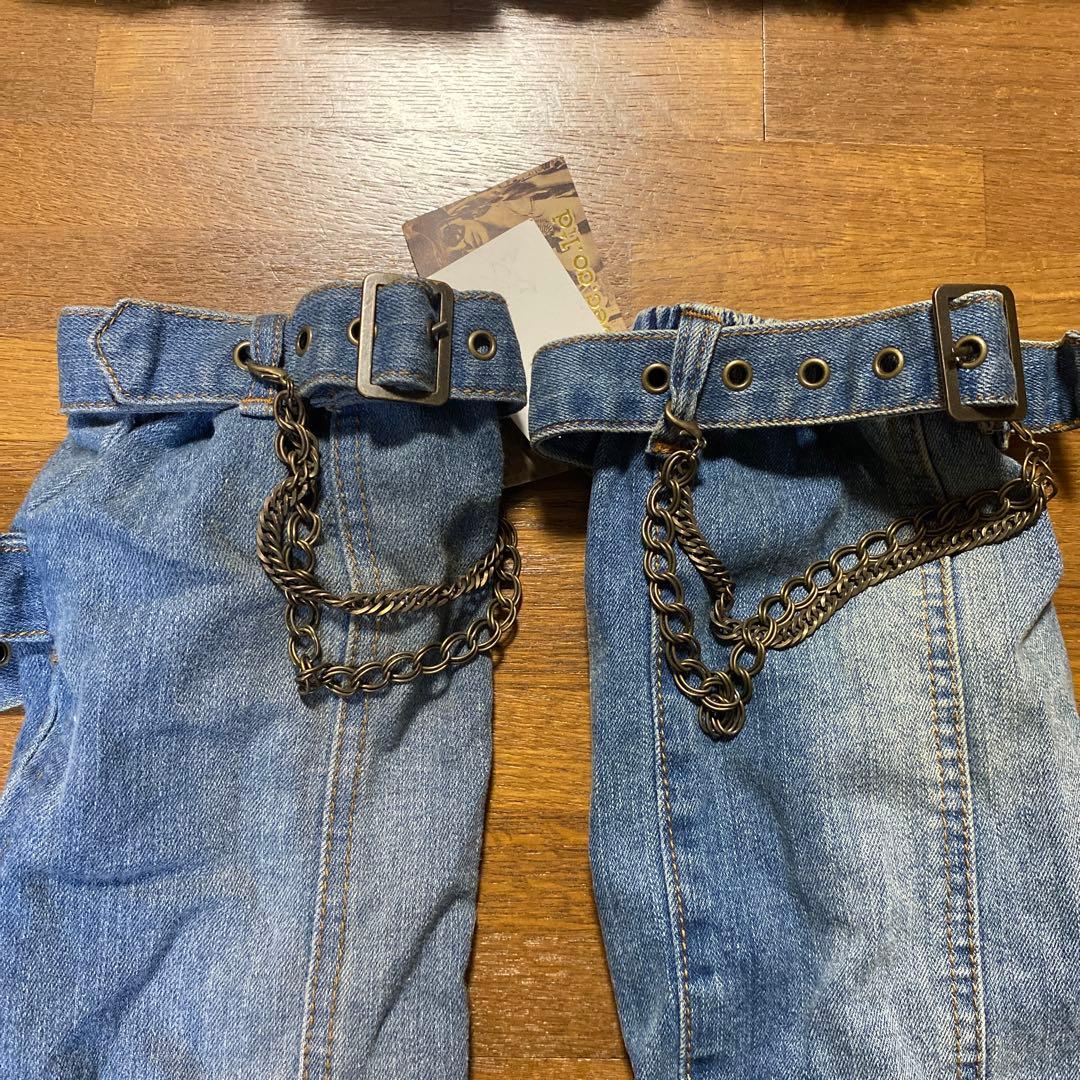 d.i.a. ファー付き　　レッグウォーマー