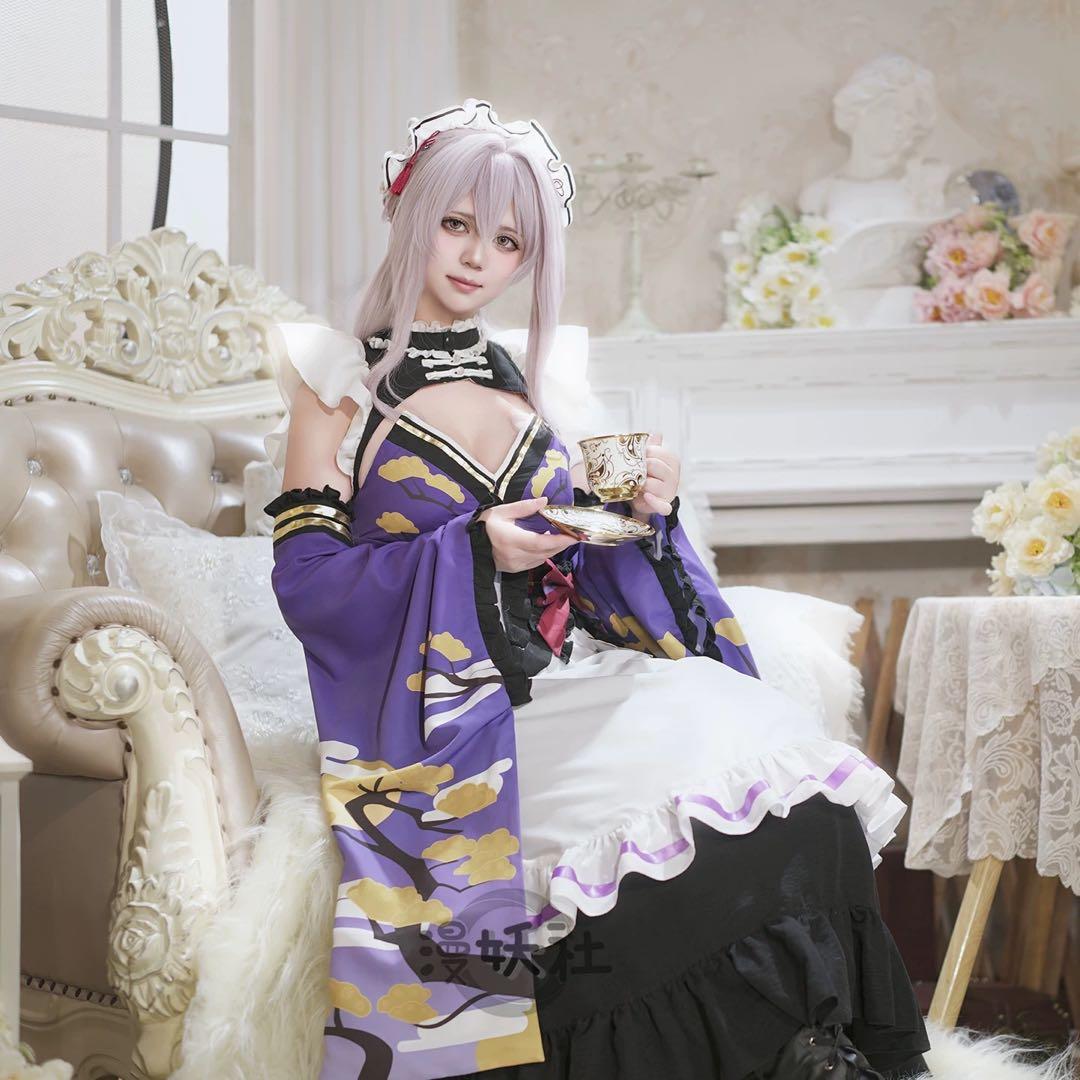 コスプレ　衣装　勝利の女神NIKKE 紅蓮　メイド服　サイズL