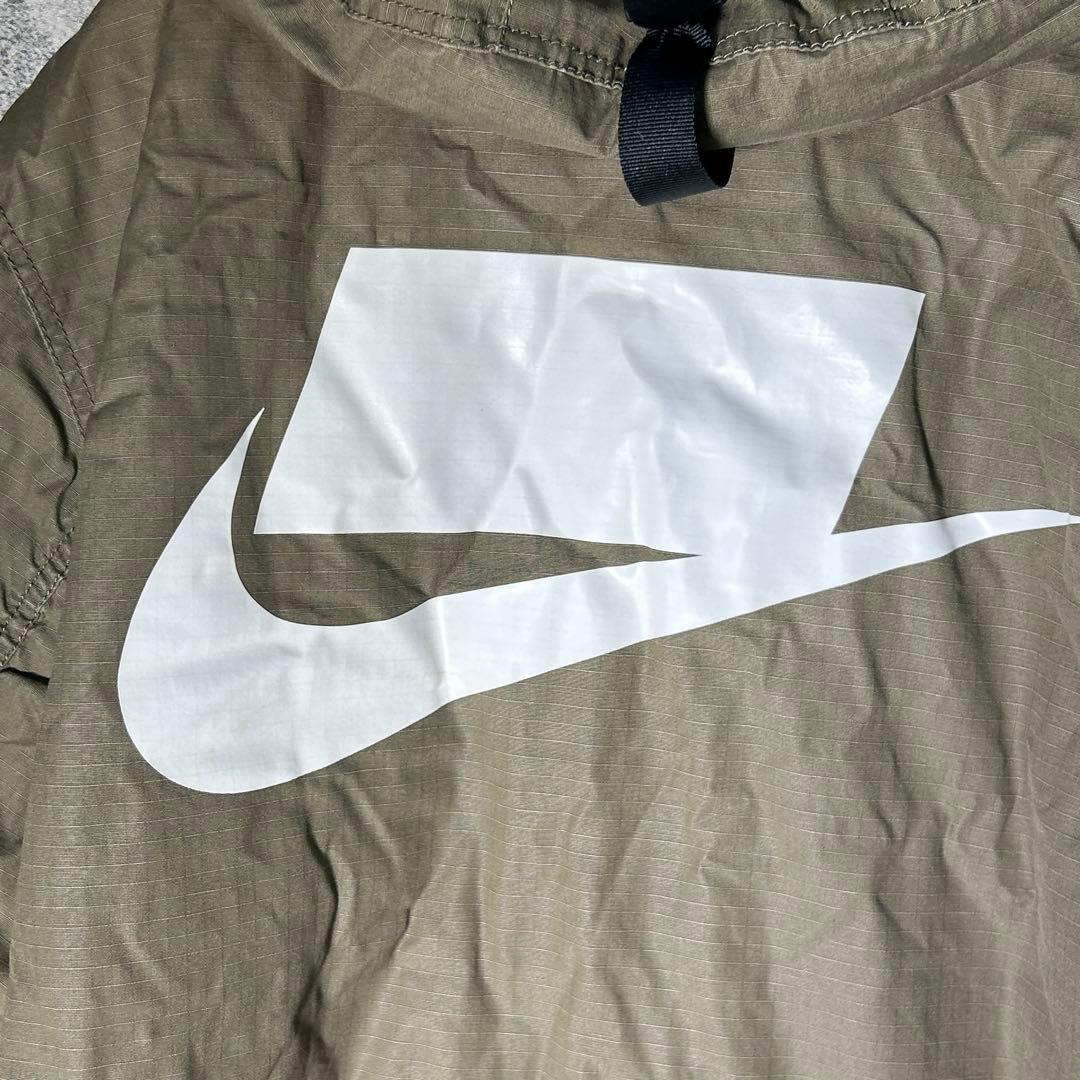 NIKE ナイキ モッズコート ドローコード 中綿ジャケット オリーブ NSW