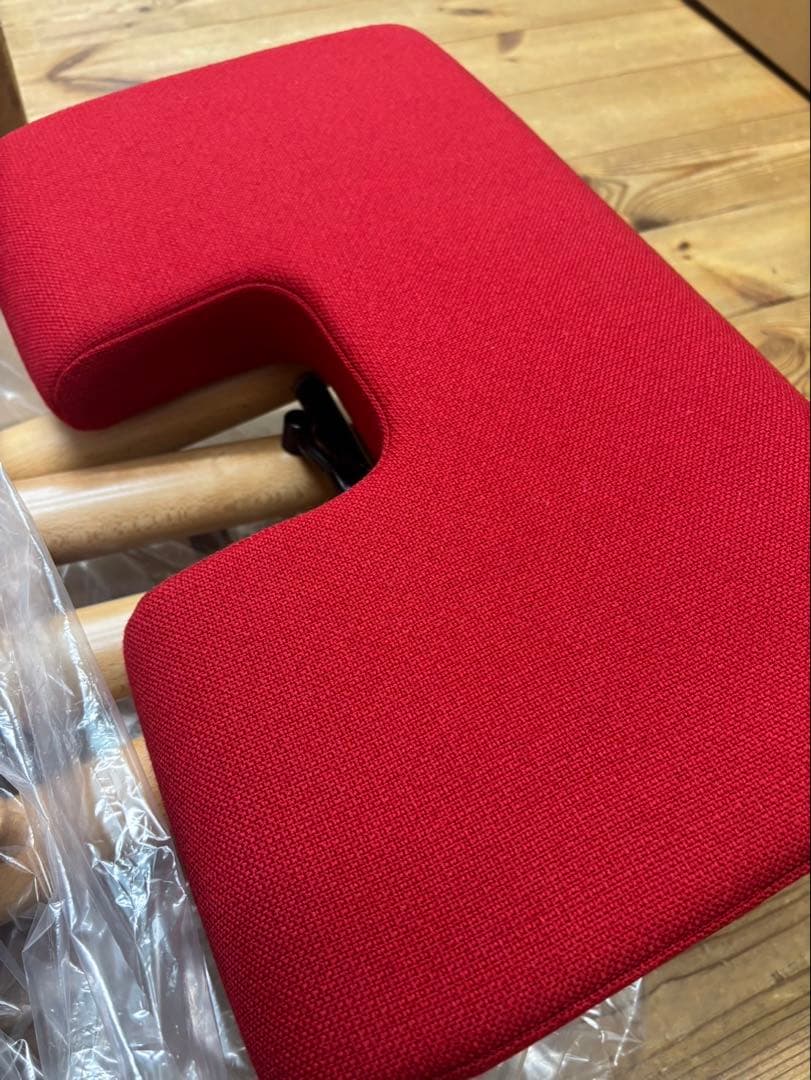 【新品未使用】STOKKE ストッケ バランスチェア ブァリエール レッド