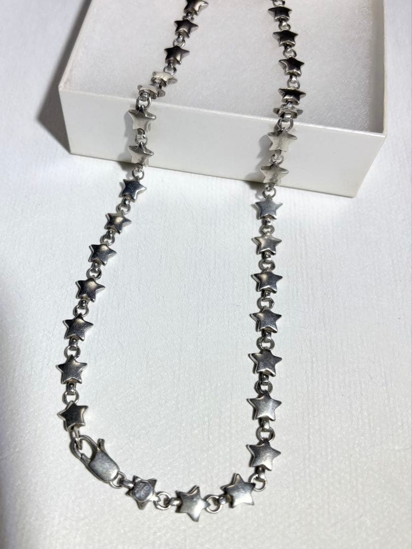 レア オールドティファニー パフスター ネックレス シルバー 星 TIFFANY