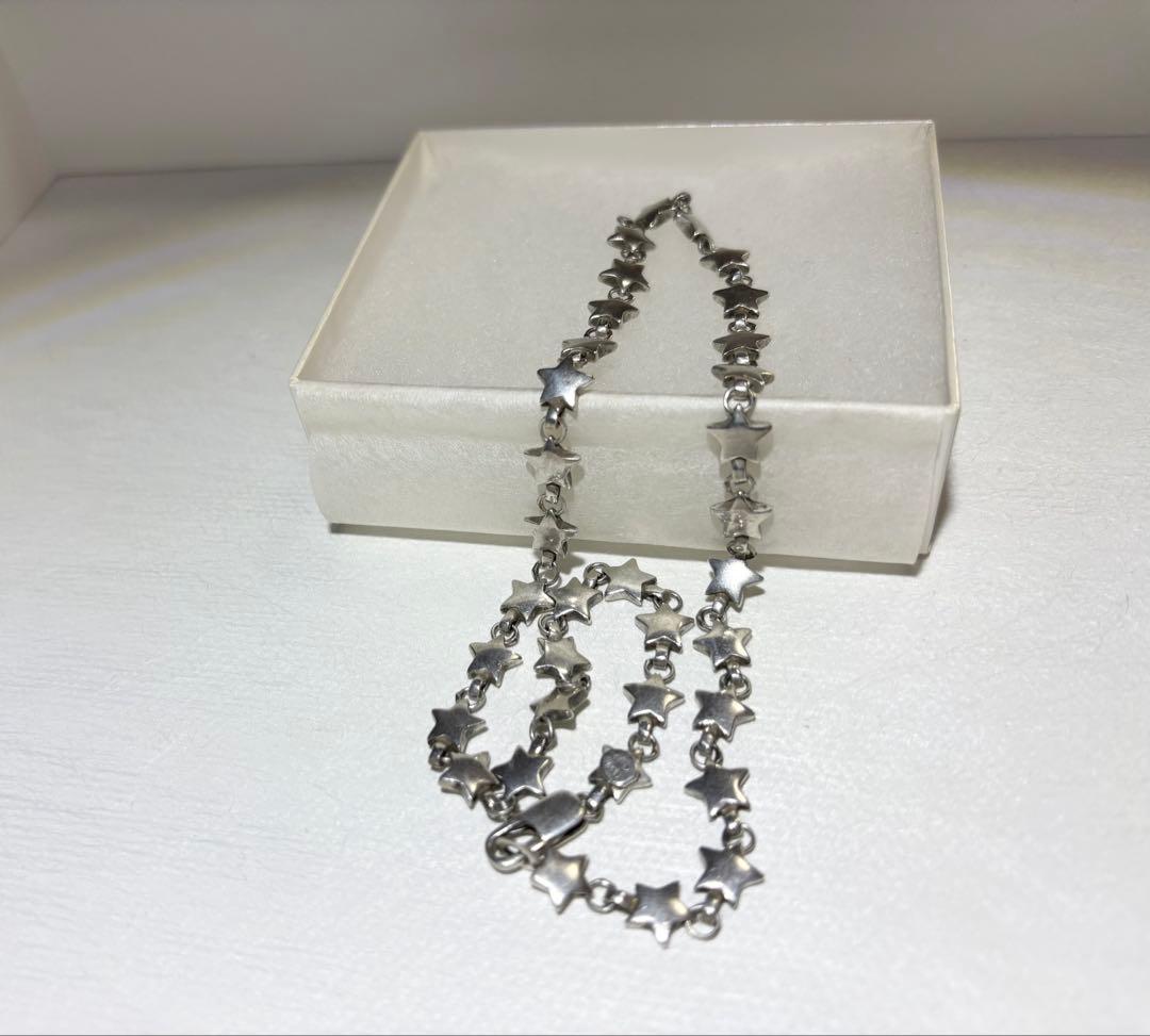 レア オールドティファニー パフスター ネックレス シルバー 星 TIFFANY
