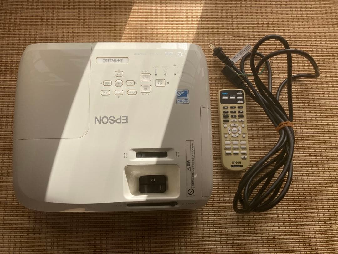 値下げ　EPSON プロジェクター EH-TW5350 ランプ交換済